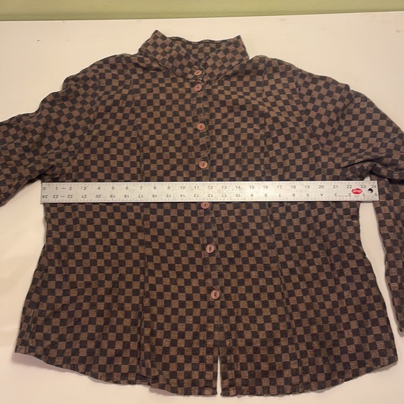 FLAX checker button top - Picture 2 of 6